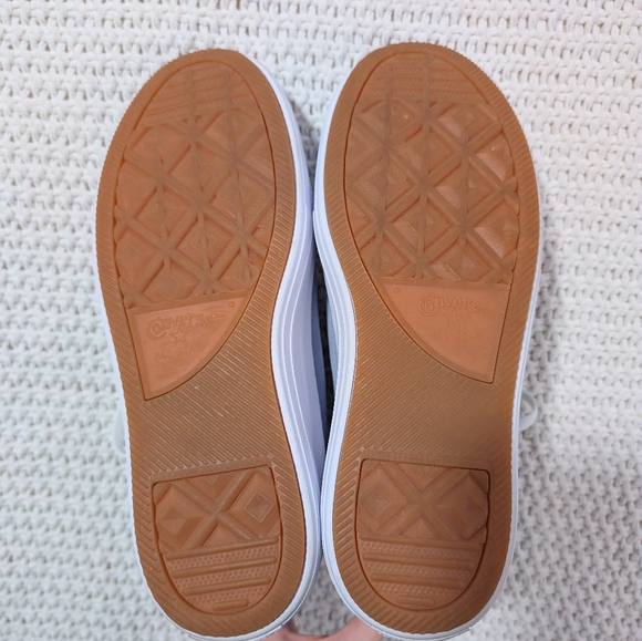 Converse All Star Move High Top Sneaker In Lilac Pewter Blue Size 10 Women's - Picture 3 of 4